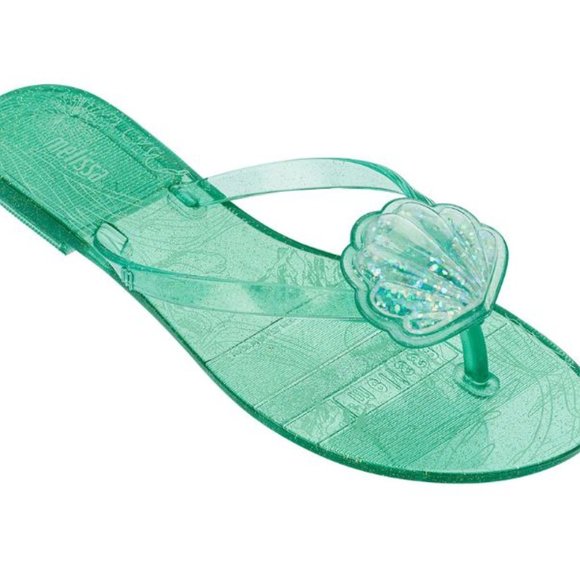 Melissa Green Shell Slippers - Picture 5 of 7